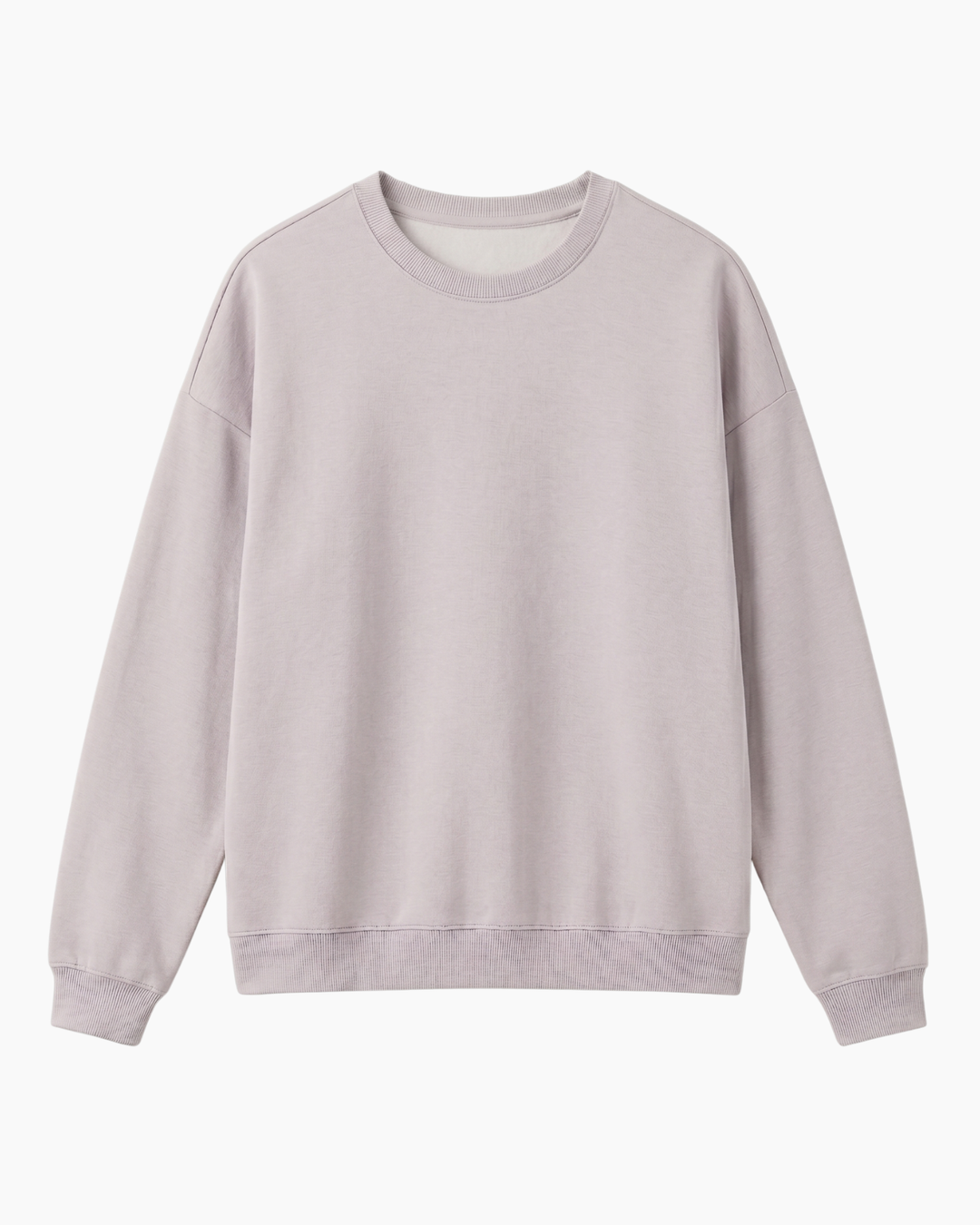 Solid Color Bamboo Adult Crewneck Sweatshirt