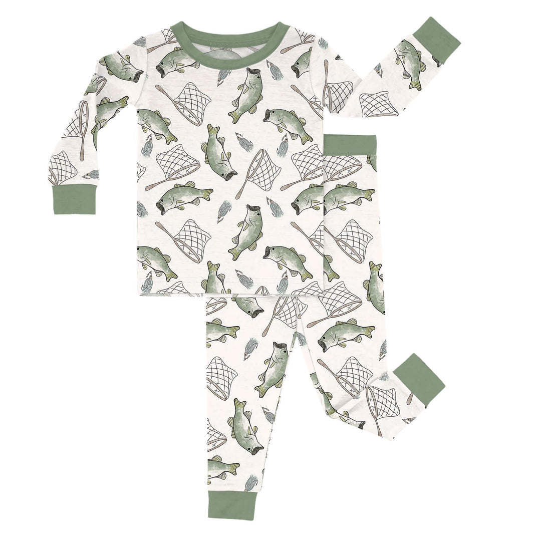 Bass Buddies Two Piece Pajama Set , Bass Buddies Two Piece Pajama Set - 12-18M