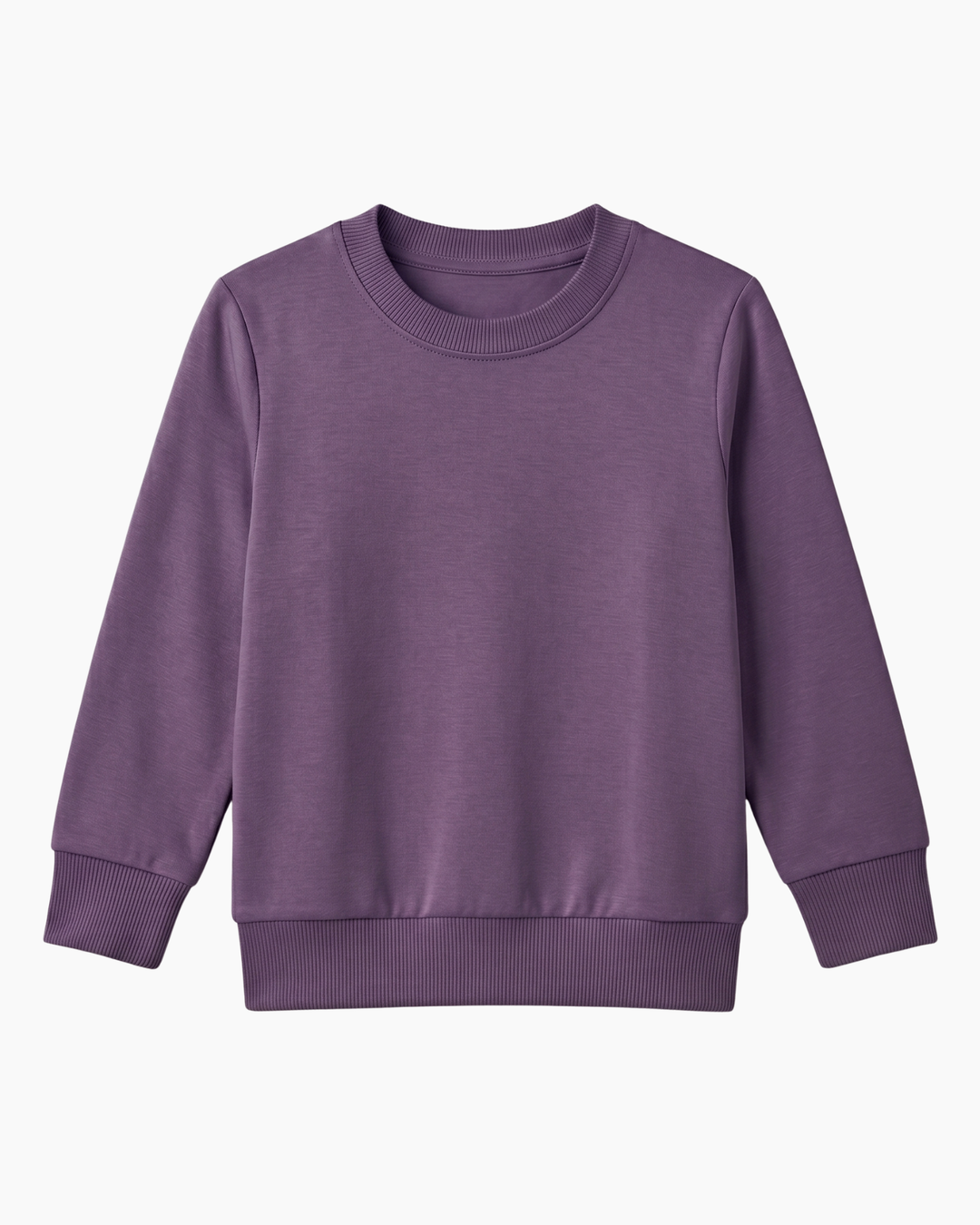 Solid Color Bamboo Crewneck Sweatshirt