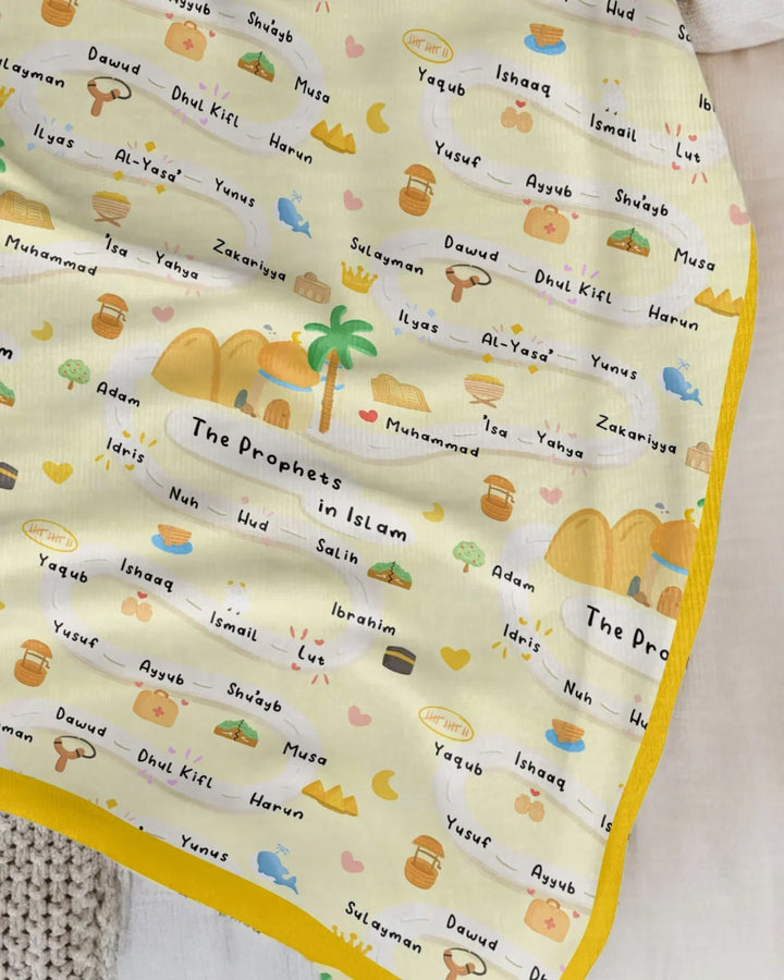 The Prophets in Islam Bamboo Blanket