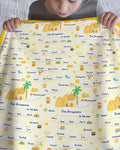 The Prophets in Islam Bamboo Blanket