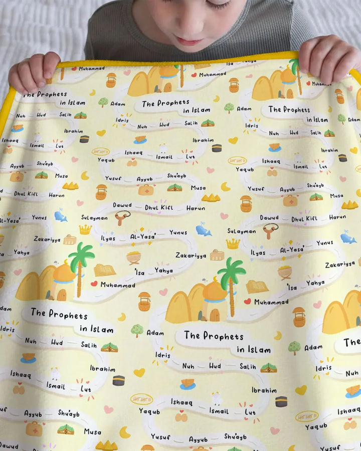 The Prophets in Islam Bamboo Blanket