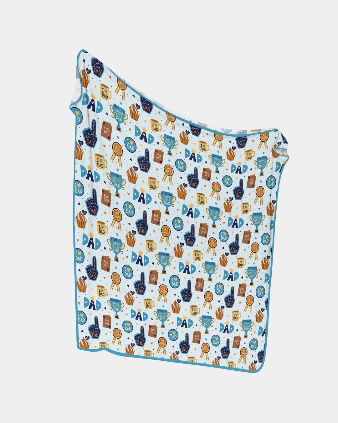 World's Best Dad Bamboo Blanket