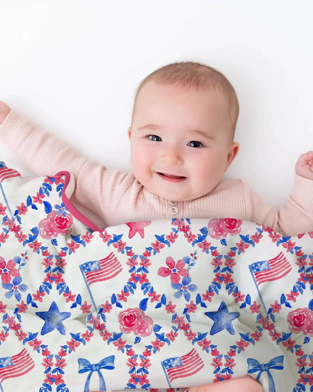 Americana Bloom Blanket