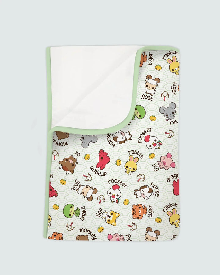 Kawaii Zodiac Bamboo Blanket