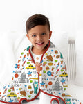Happy 250 America 7626 Bamboo Blanket