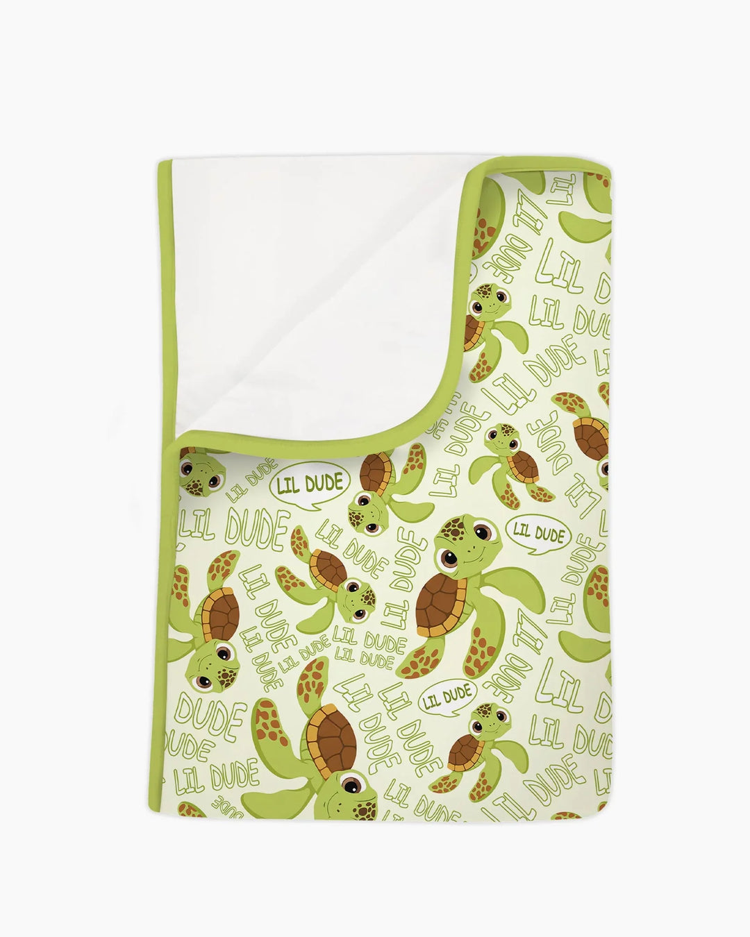 Father and Son Turtle Bamboo Blanket