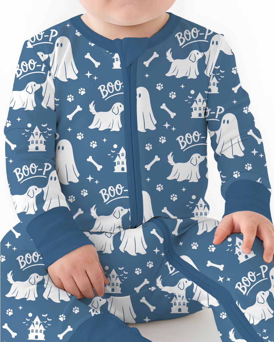 Boo-p Ghost Dog Bamboo Convertible Zippy