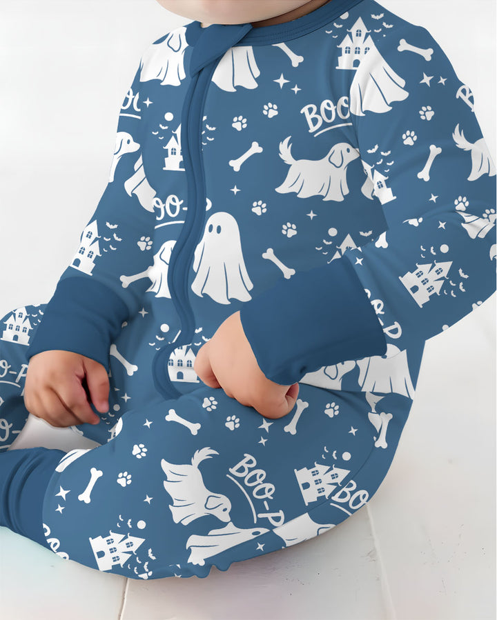 Boo-p Ghost Dog Bamboo Convertible Zippy