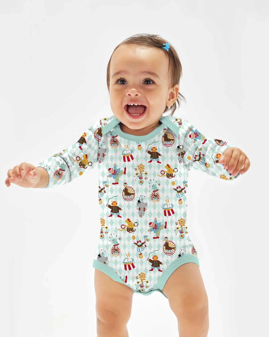 Circus Animal Bamboo Bodysuit