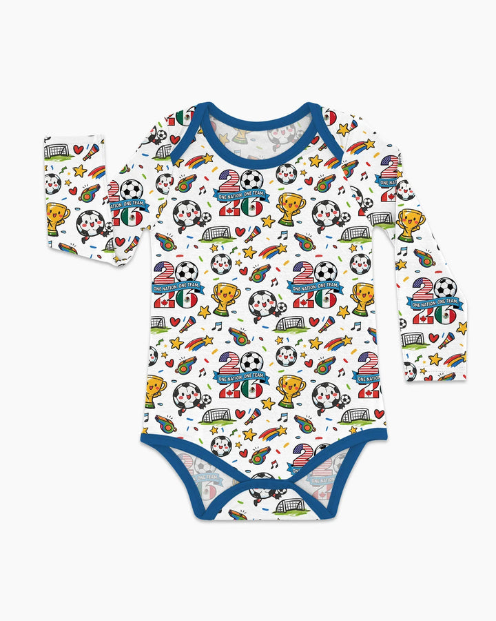 Soccer Fever 2026 Family Matching Bamboo Bodysuit