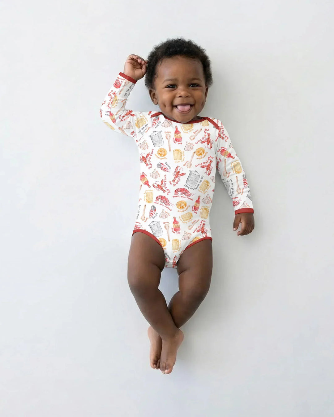 Crawfish Boil Bamboo Bodysuit