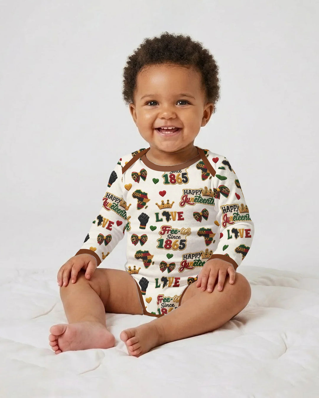 Juneteenth Free-ish Since 1865 Bamboo Bodysuit