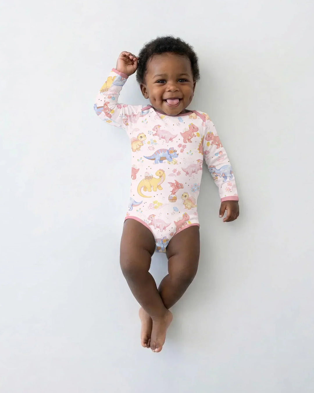 Dino Easter Bamboo Bodysuit