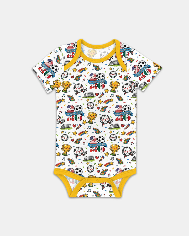 Soccer Fever 2026 Family Matching Bamboo Bodysuit