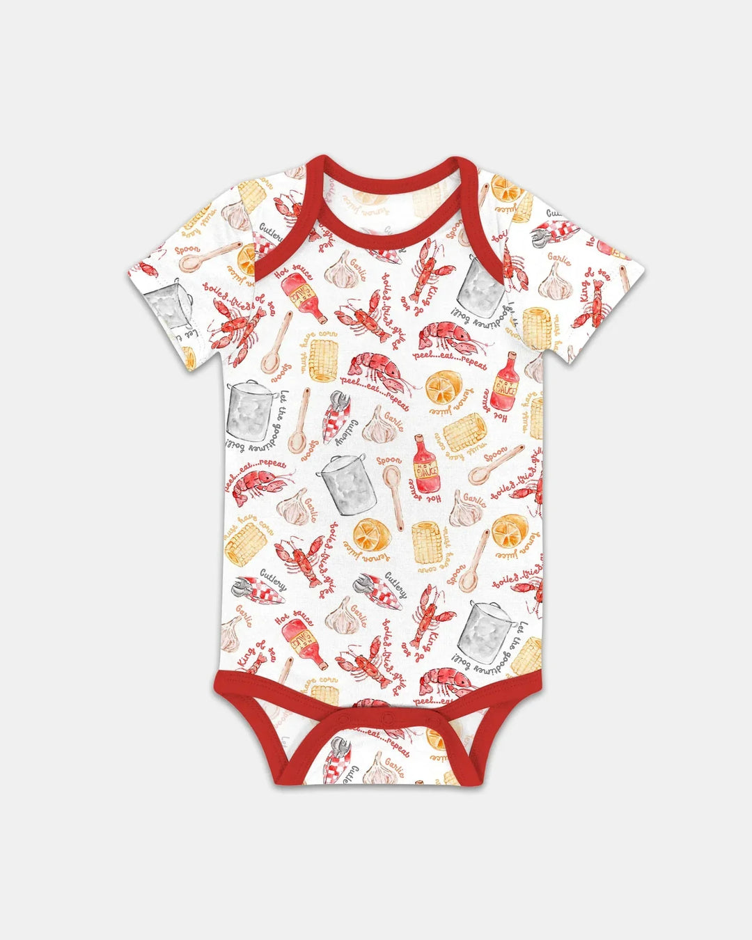 Crawfish Boil Bamboo Bodysuit