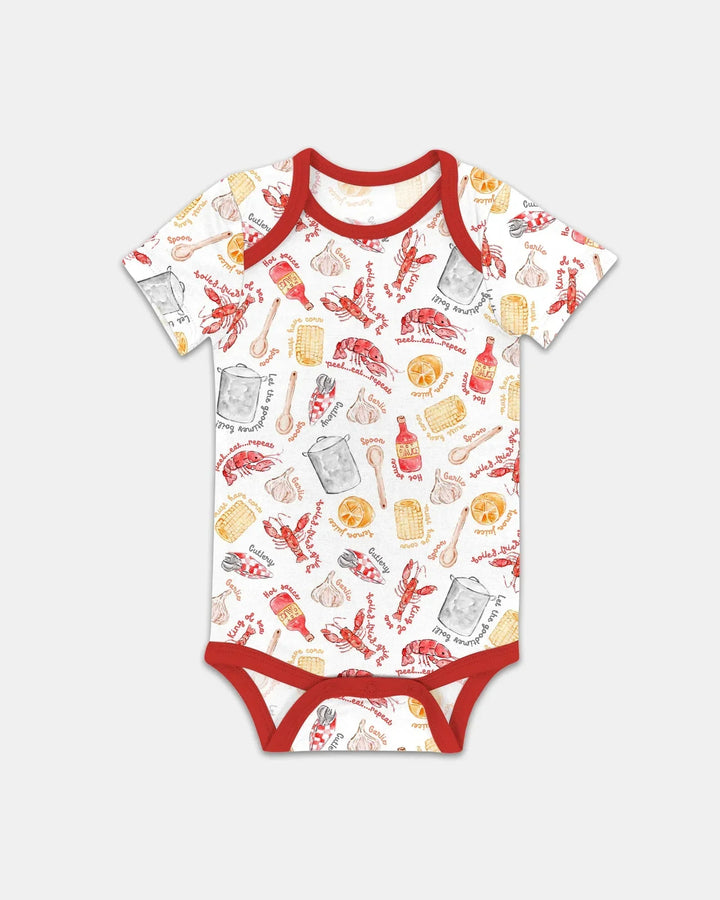 Crawfish Boil Bamboo Bodysuit