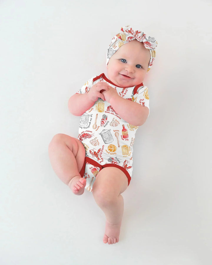 Crawfish Boil Bamboo Bodysuit