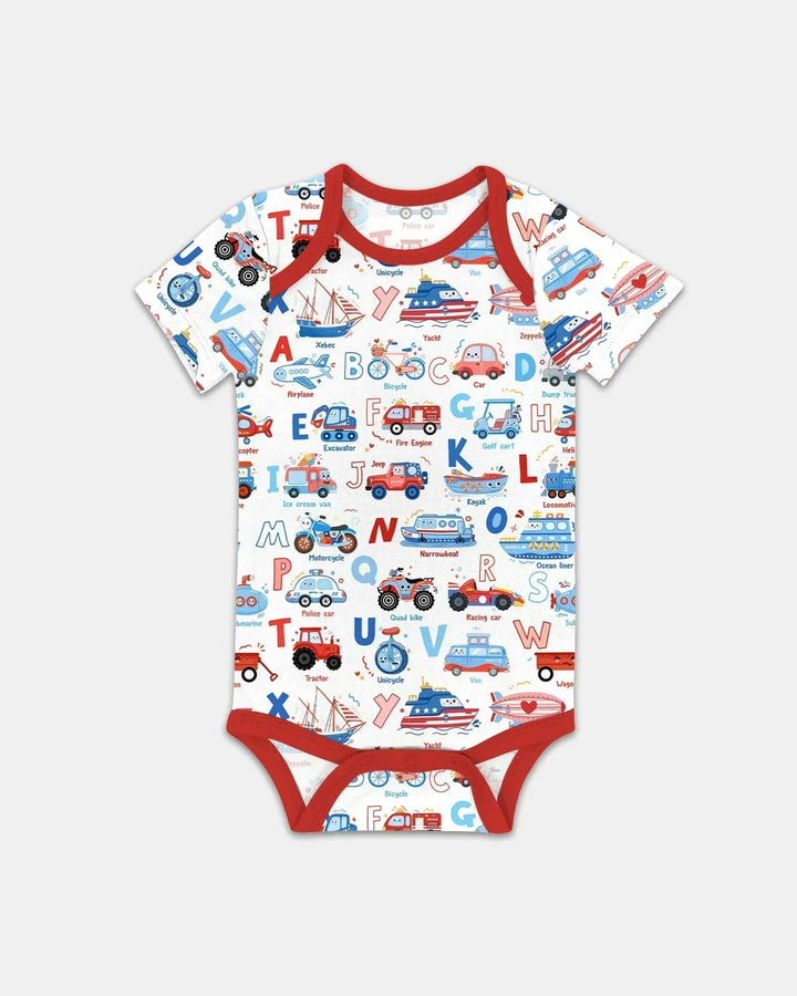 Patriotic Construction Bamboo Bodysuit