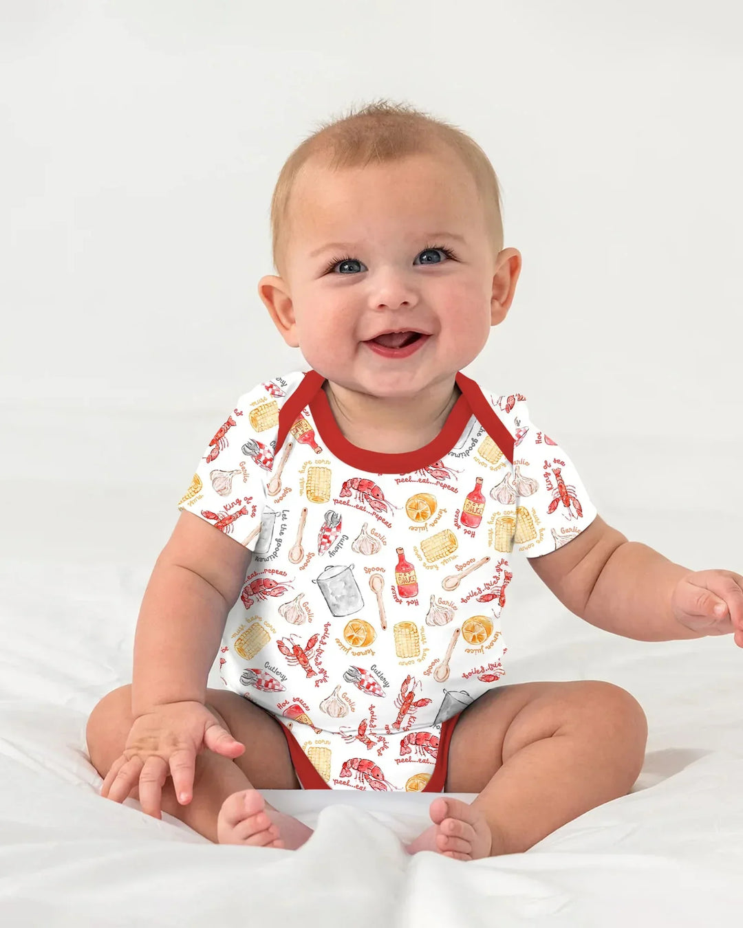 Crawfish Boil Bamboo Bodysuit
