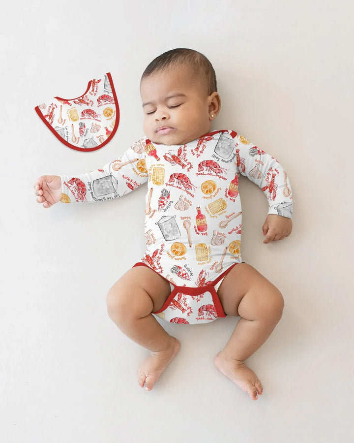 Crawfish Boil Bamboo Bodysuit