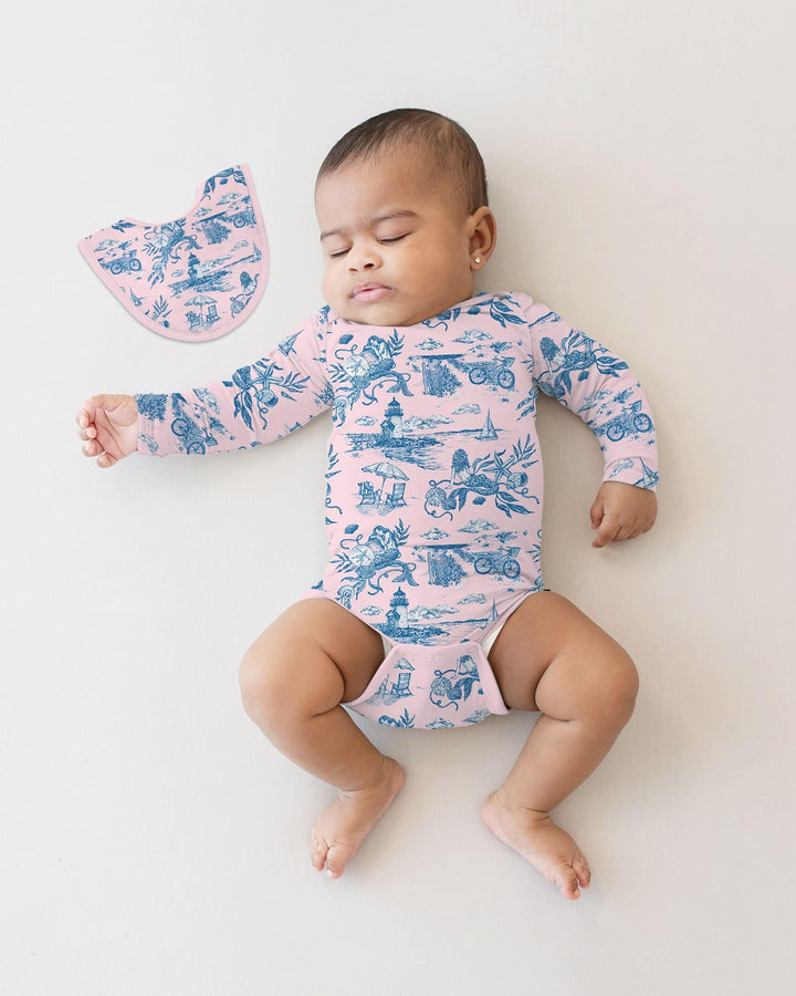 Summer Toile Bamboo Bodysuit