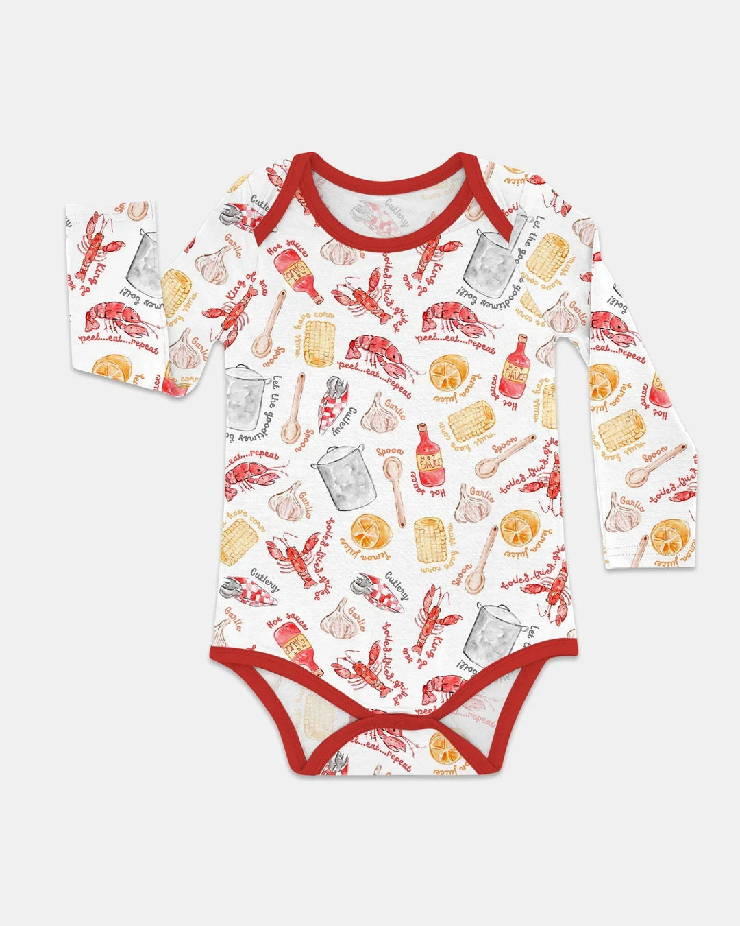Crawfish Boil Bamboo Bodysuit