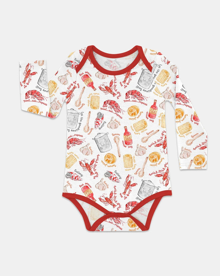 Crawfish Boil Bamboo Bodysuit