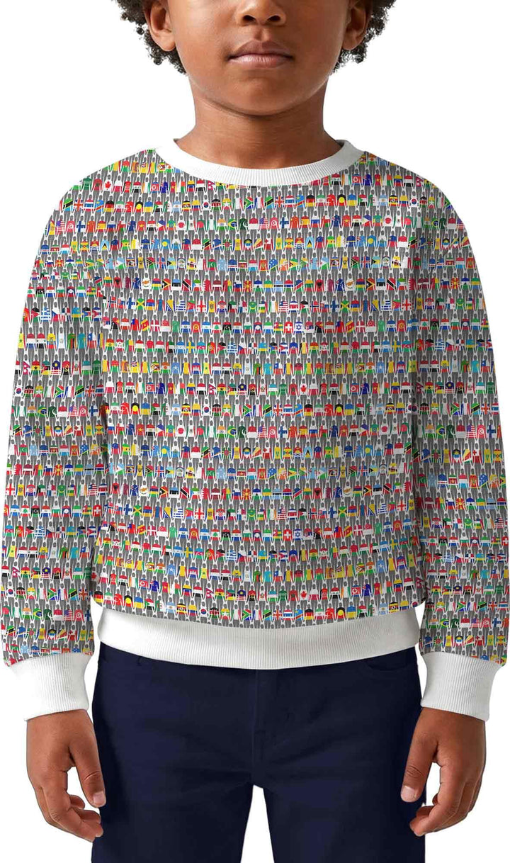 Around The World Bamboo Crewneck Sweatshirt