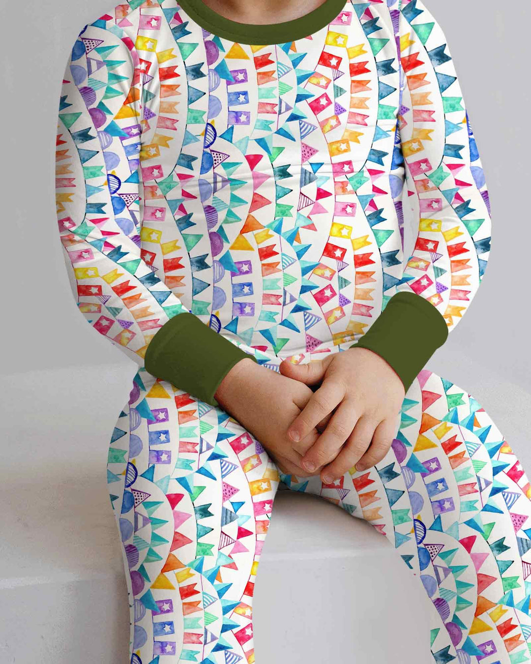 Celebrate Everyday Bamboo Two Piece Long Sleeve Pajama Set