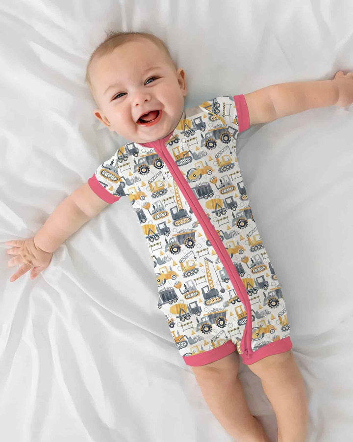 Construction Crew Bamboo Shorty Zippy