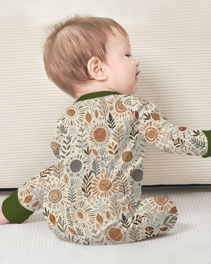Boho Sunshine Garden Bamboo Convertible Zippy