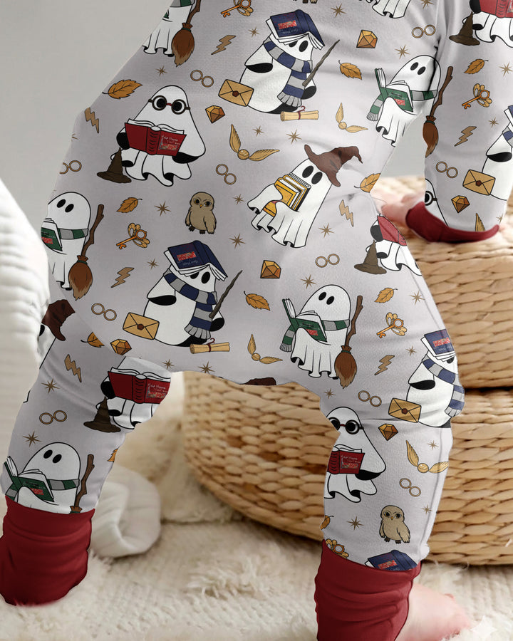 Halloween Wizard Boo Bamboo Convertible Zippy
