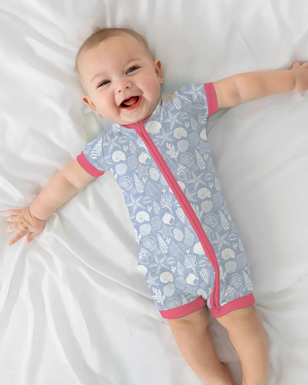 Coastal Treasures Bamboo Shorty Zippy