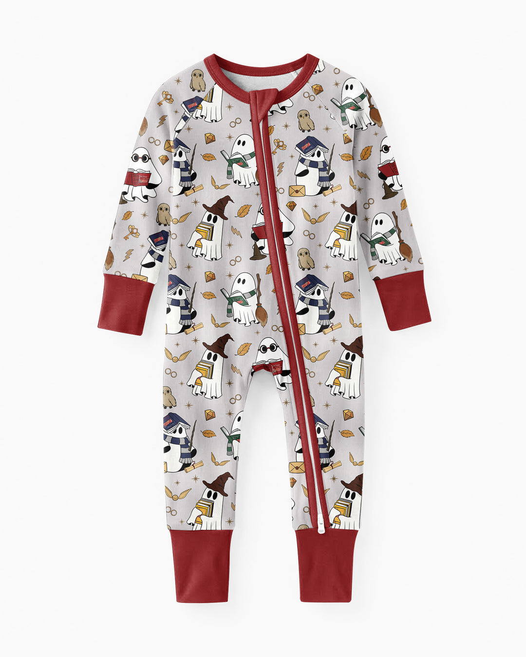 Halloween Wizard Boo Bamboo Convertible Zippy