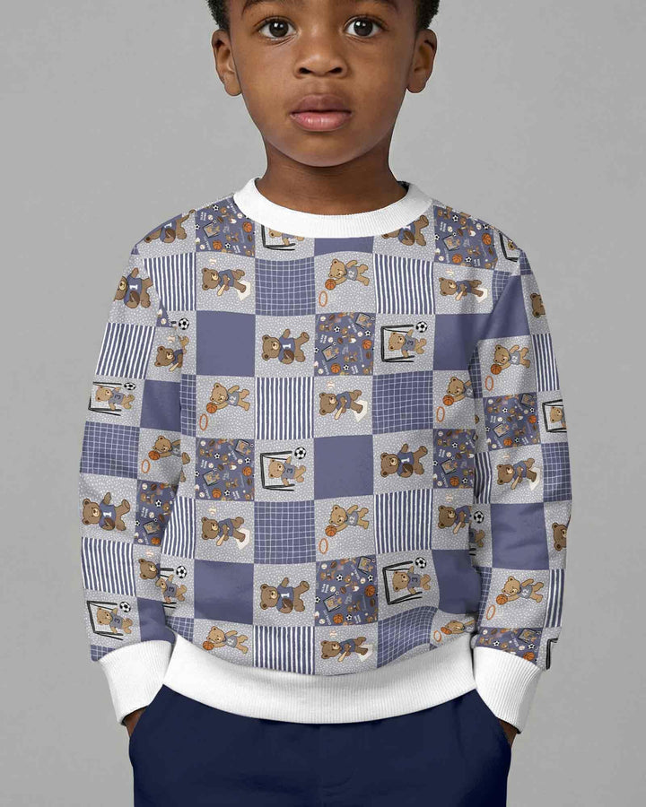 Game Day Teddy Bamboo Crewneck Sweatshirt