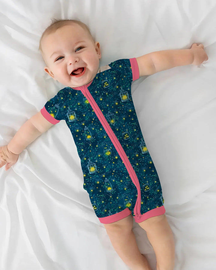 Firefly Lantern Night Bamboo Shorty Zippy