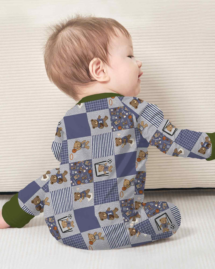 Game Day Teddy Bamboo Convertible Zippy