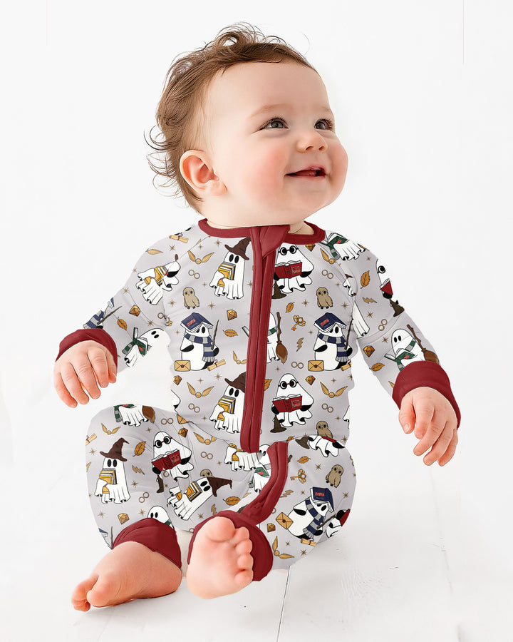Halloween Wizard Boo Bamboo Convertible Zippy