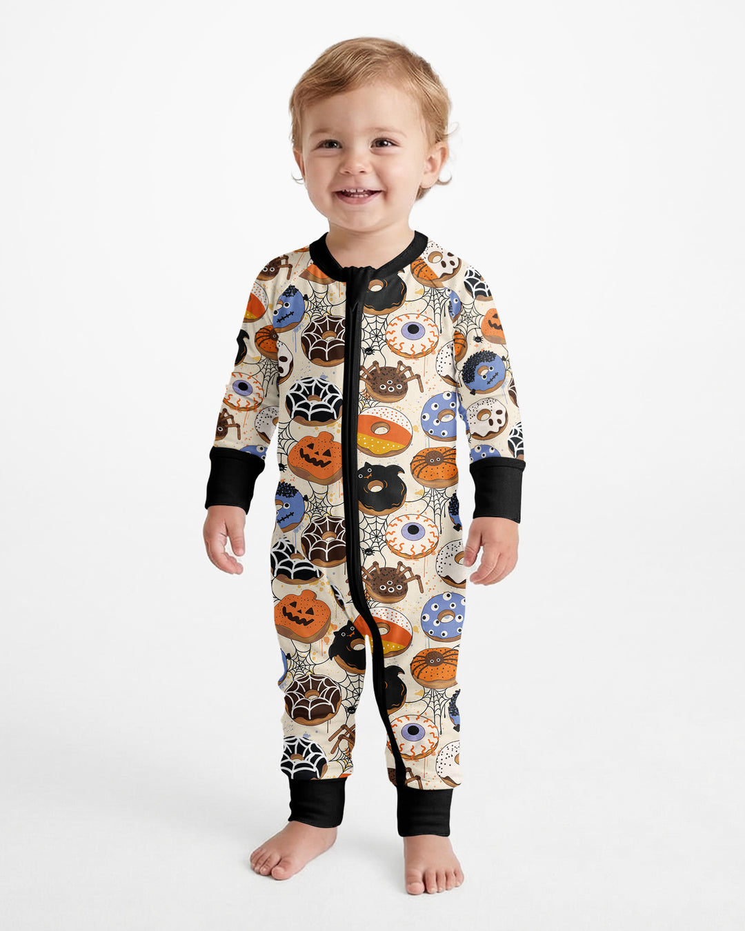 Cute Spooky Donuts Bamboo Convertible Zippy