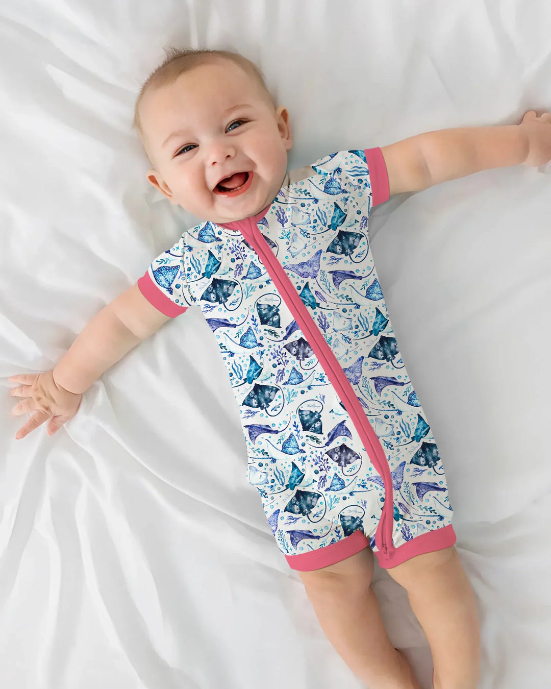 Ocean Dreams Drift Bamboo Shorty Zippy