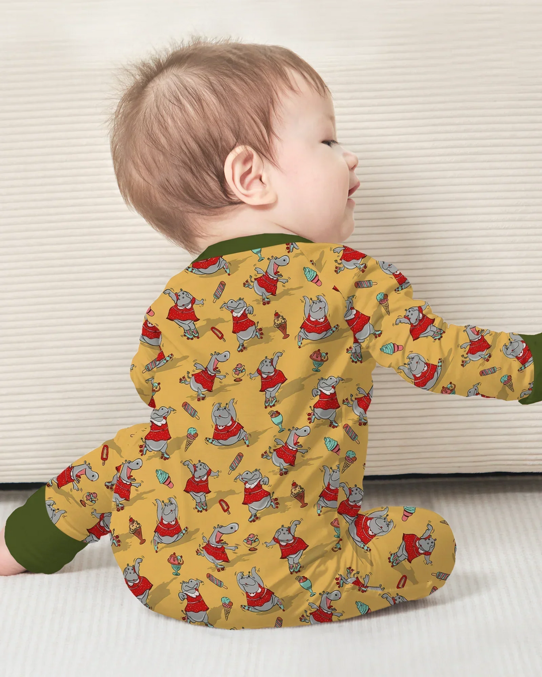 Dancing Hippo Treats Bamboo Convertible Zippy