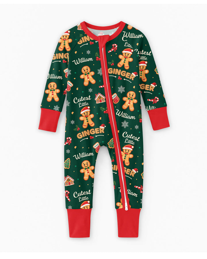 Custom Name Cutest Little Ginger Bamboo Convertible Zippy