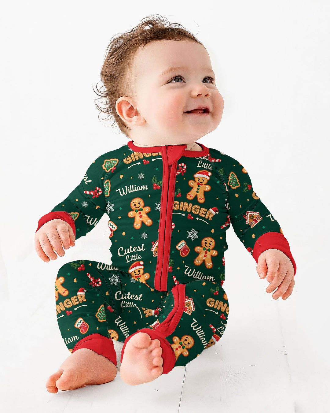 Custom Name Cutest Little Ginger Bamboo Convertible Zippy