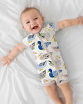 Whimsical Garden Ducks Bamboo Shorty Zippy
