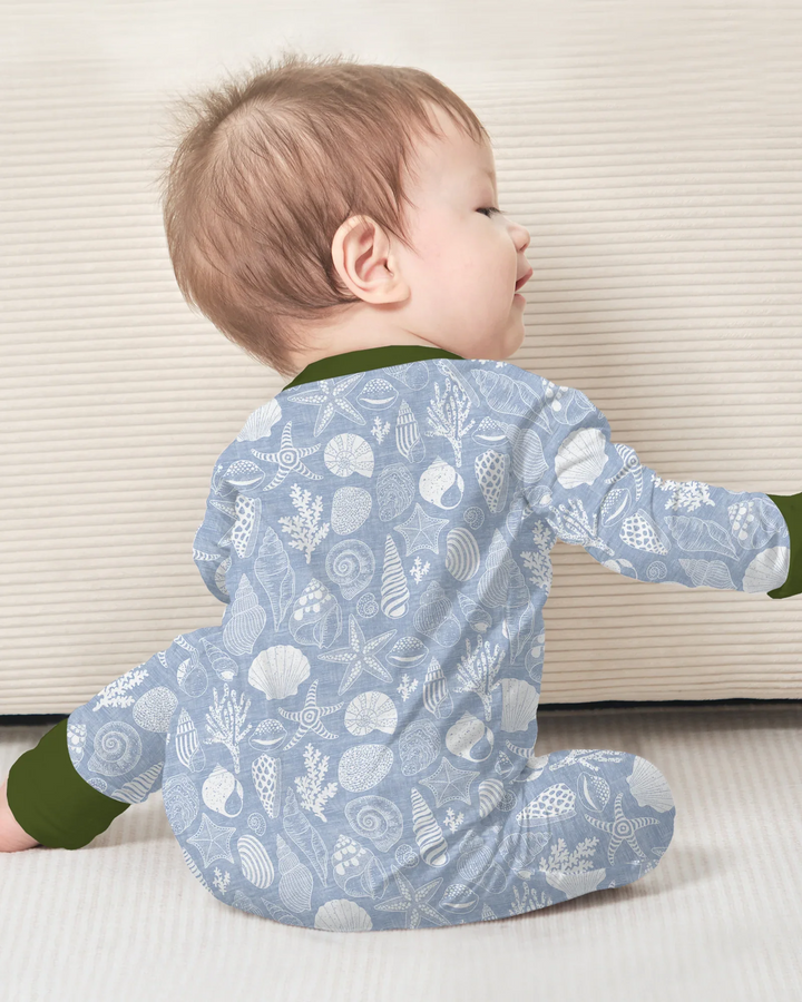 Coastal Treasures Bamboo Convertible Zippy