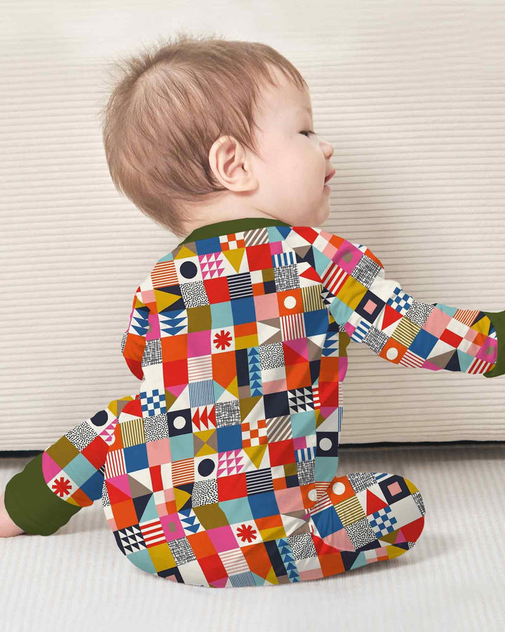Playful Shapes Bamboo Convertible Zippy