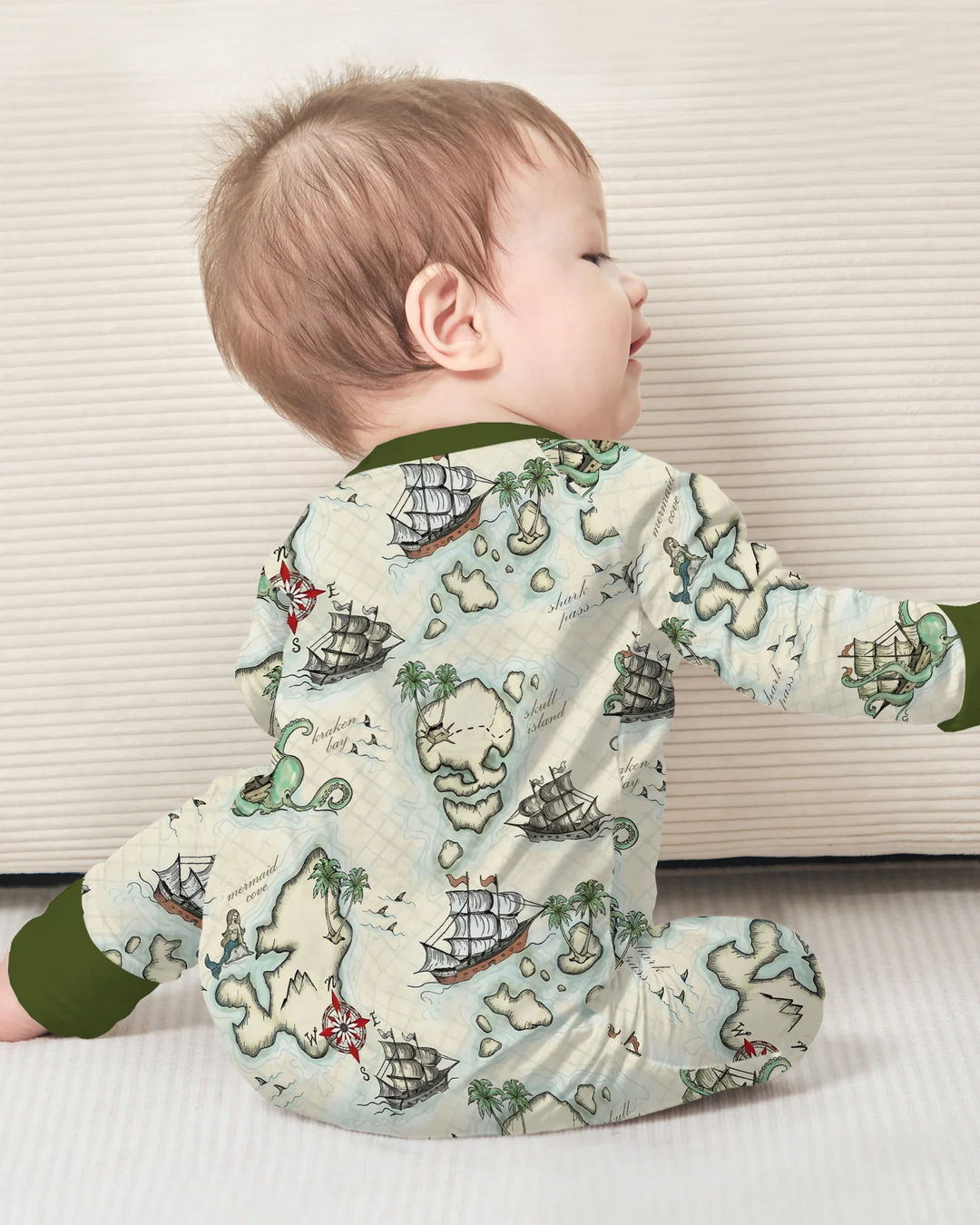 Pirate Treasure Map Quest  Bamboo Convertible Zippy