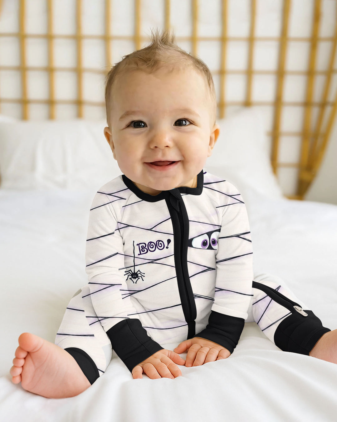 Little Mummy Halloween Bamboo Convertible Zippy