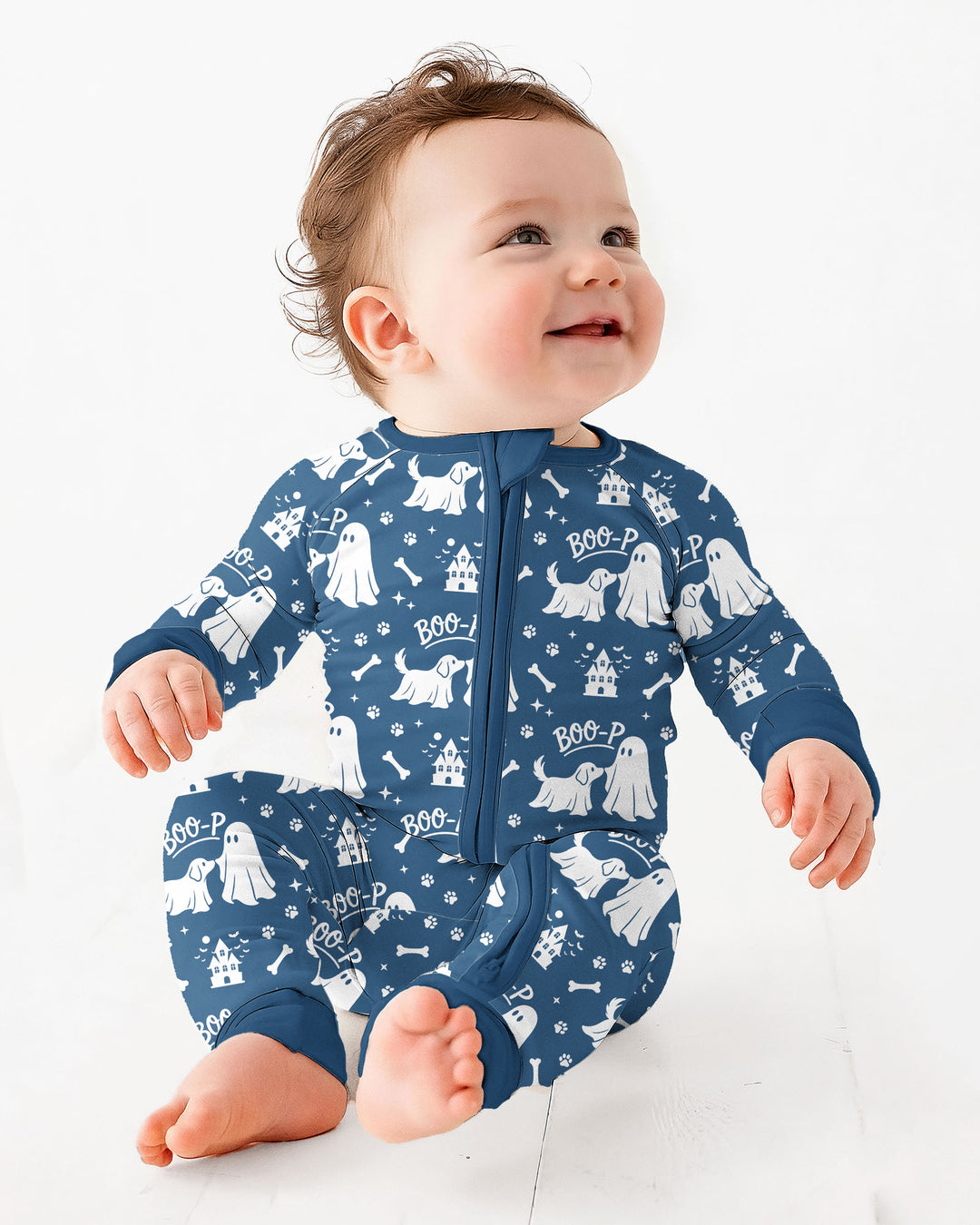 Boo-p Ghost Dog Bamboo Convertible Zippy